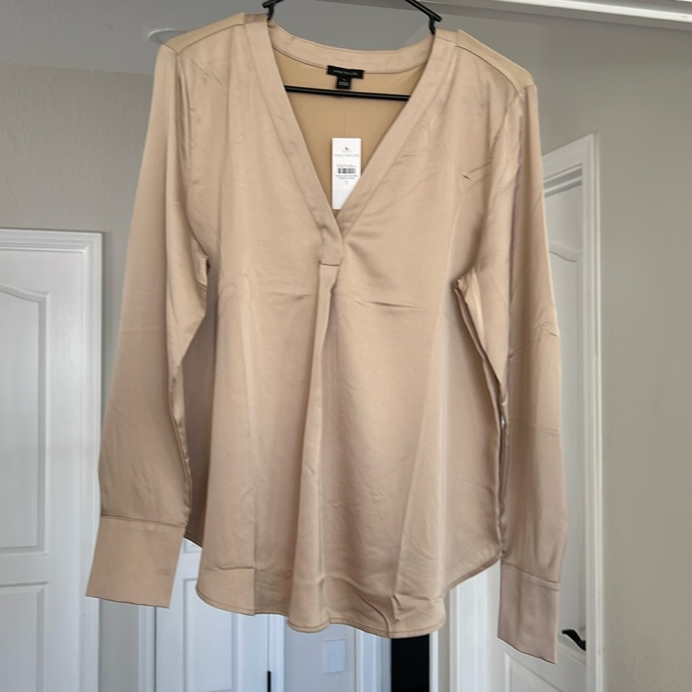 Ann Taylor LS Blouse